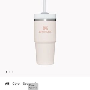 14oz Rose Quartz Stanley Tumbler